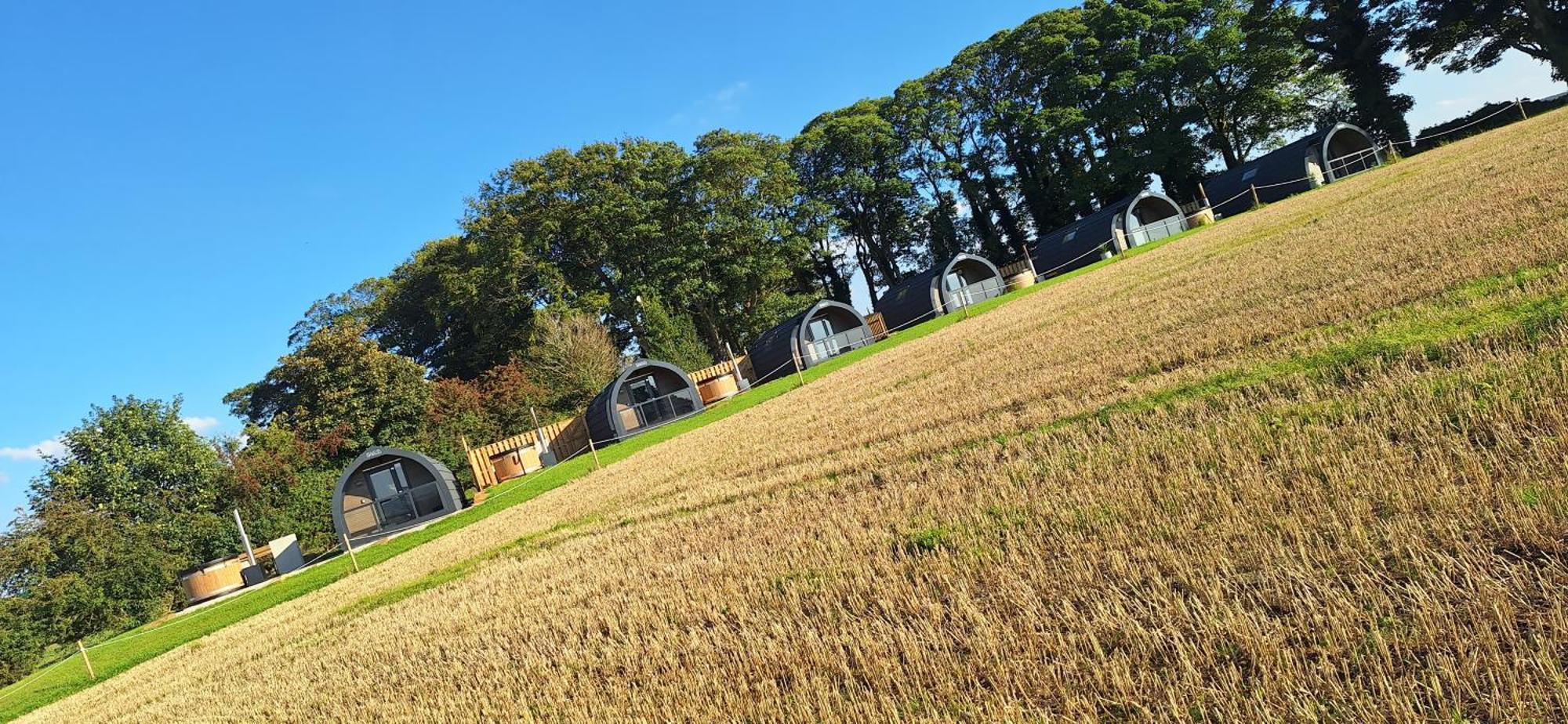 Eastfield Glamping Farm Hotel Spennithorne Exterior photo