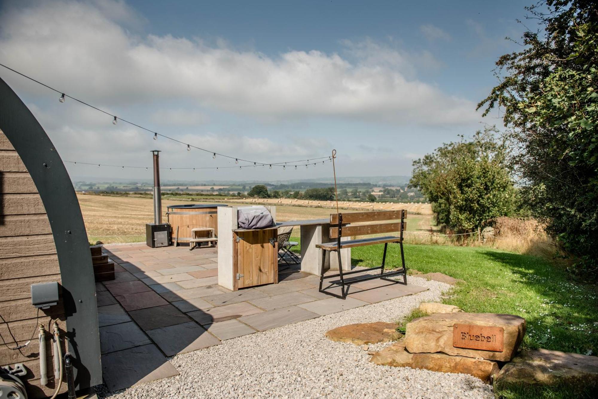 Eastfield Glamping Farm Hotel Spennithorne Exterior photo